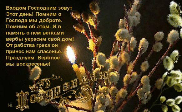 Красивые стихи посвященные Вербному Воскресенью, Открытки для поздравления бесплатно Красивые стихи посвященные Вербному Воскресенью, Вербное Воскресенье